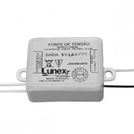 Fonte de Tensão 5V 1.0A  5W - LX0510